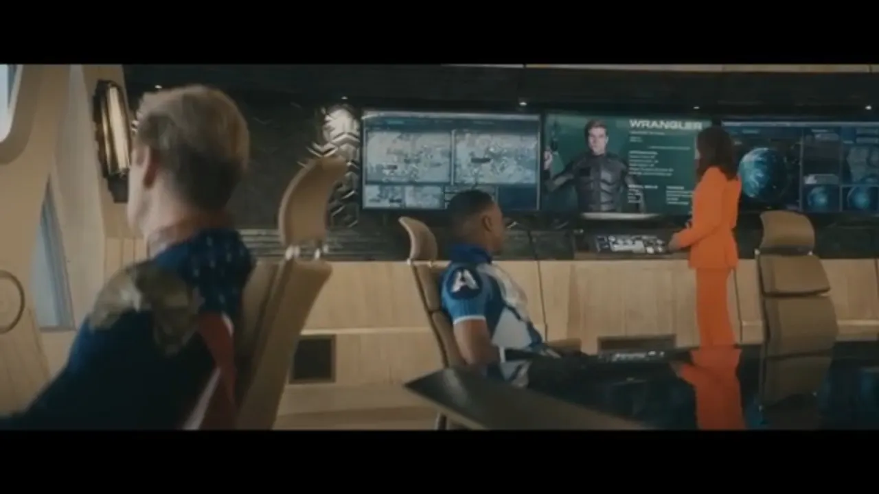 The Boys scene featuring A-Train and The Deep